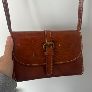 patricia nash genuine leather purse crossbody
